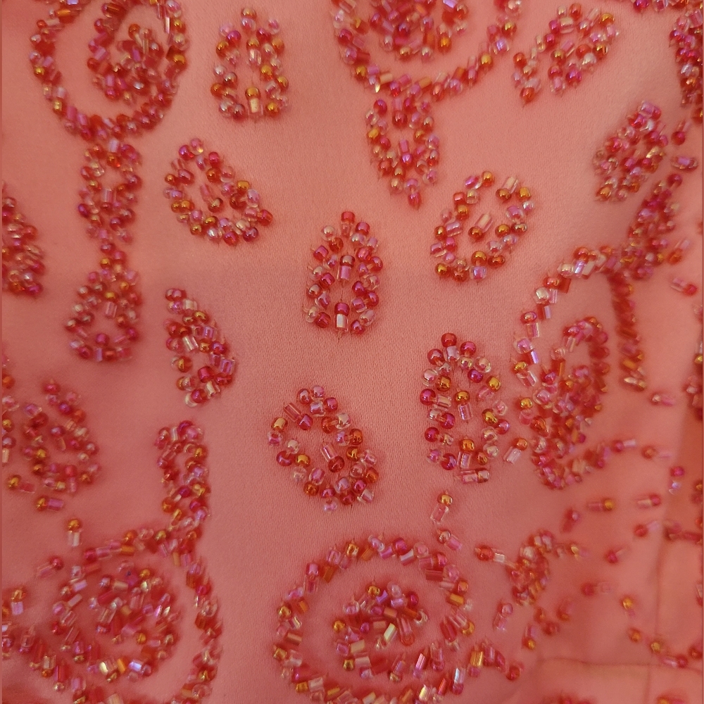 Coral Prom Dress - Picture 3 of 7